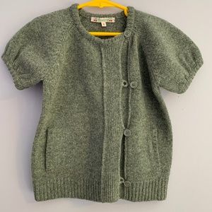 Bonpoint - Size: 6 - Woven Girls Short Sleeve